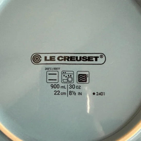 Le Creuset Chambray Pasta Bowls Set of 4 - Picture 4 of 4